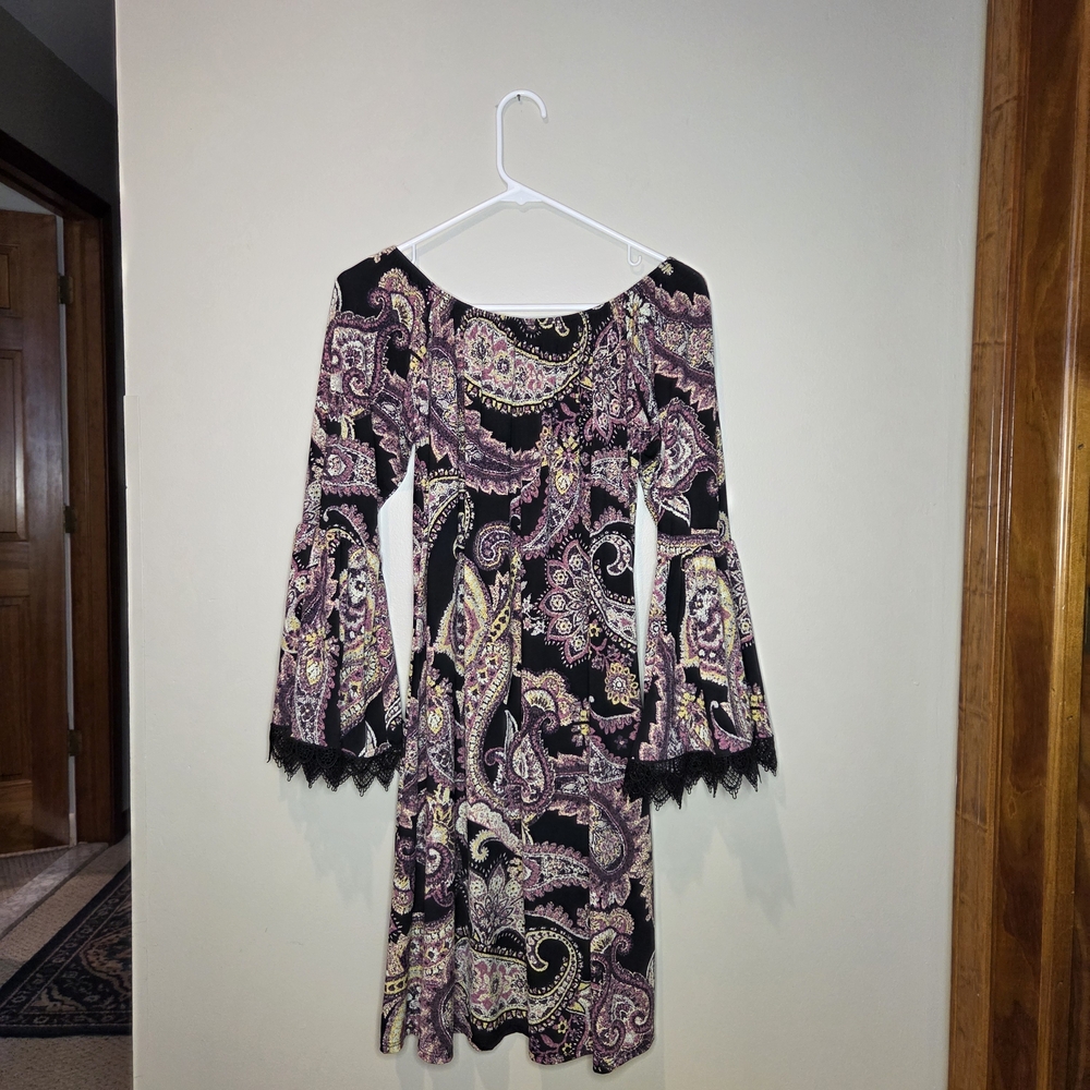 Paisley Patterned Dress - Picture 3 of 4